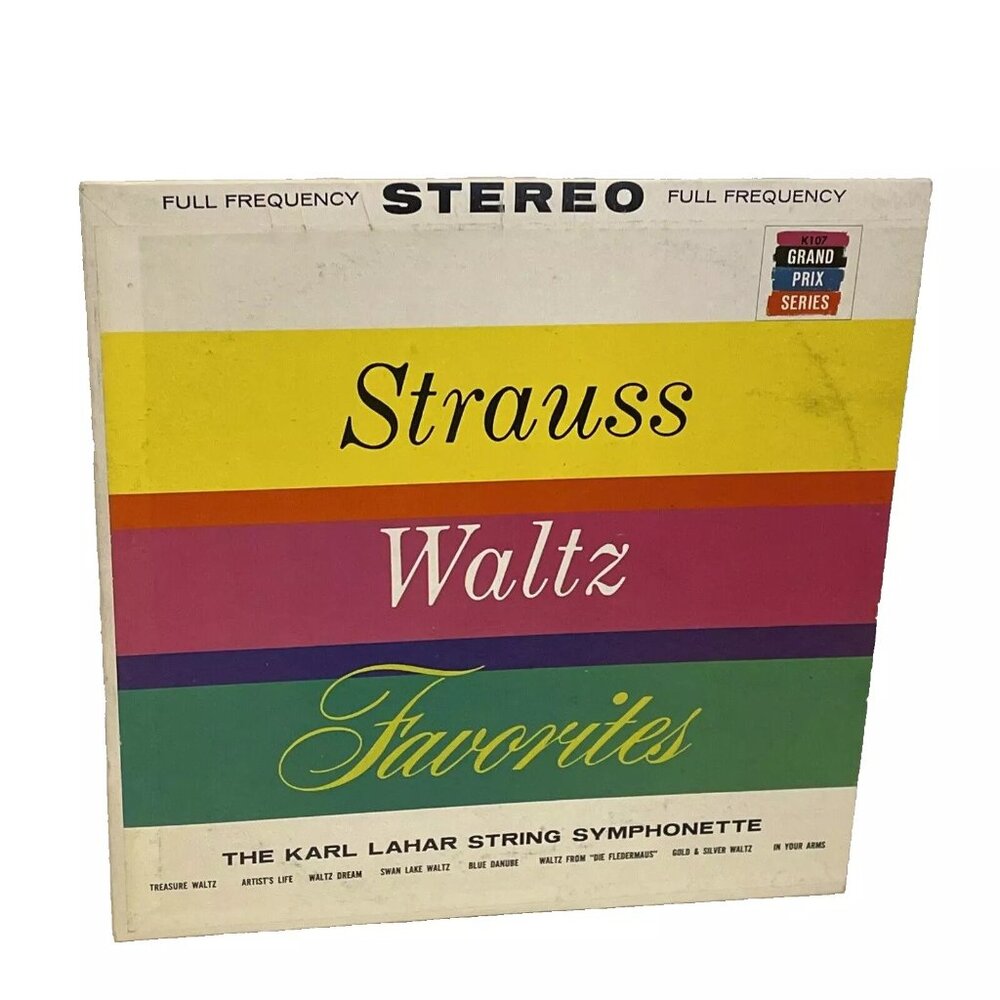 The Karl Lahar String Symphonette Strauss Waltz Favorites (Vinyl) Pickwick K107